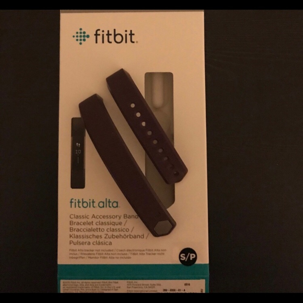 Fitbit purple Alta band size small
